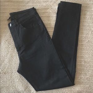 H&M Super Skinny Stretch Black Jeans